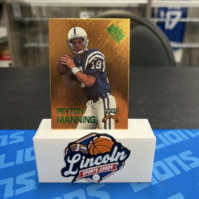 Peyton Manning Colts 1998 Playoff Absolute SSD Fútbol Novato RC #1 Bronce Foto 1 de 2