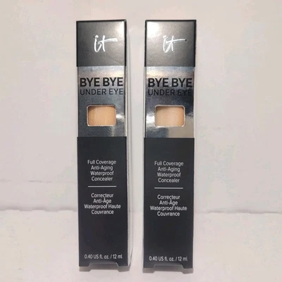 2x it Cosmetics Bye Bye Under Eye Full Coverage Concealer 25.0 Medium Natural N - Image 1 of 4