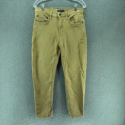 Pantalones de mezclilla Banana Republic para hombre 32x30 marrón elástico pierna cónica Foto 1 de 4