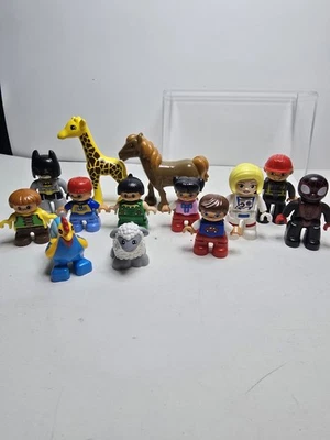 LEGO Duplo лот животных, зоопарк животных, фигурки Бэтмен Человек-паук - Изображение 1 из 3