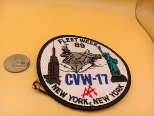 Fleet Week 89 CVW-17 New York Patch - Picture 1 of 4