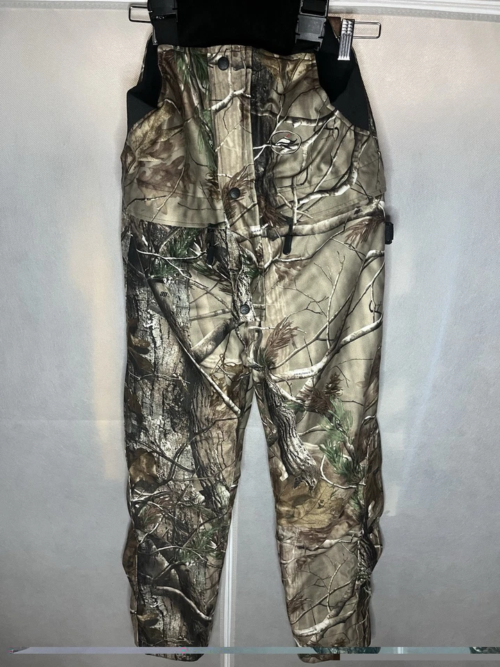 Redhead Mountain Stalker Youth Large Bone Dry Insulated Camo Hunting Overall Bib - Image 1 of 4