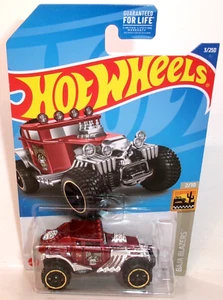 2022 HOT WHEELS 1:64 HW BAJA BLAZERS 2/10 RED BAJA BONE SHAKER #3/250 - Picture 1 of 8