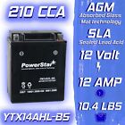 PowerStar YB14L-A2 Motorcycle Battery for HONDA CB1000C Custom 1000CC 83
