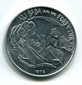 1975 Westside Carnival Club Ali Baba and the Forty Thieves - Mardi Gras Doubloon - Picture 1 of 2