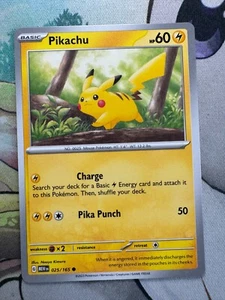 Pikachu Non-Holo English Pokemon TCG BKCI719 - Picture 1 of 1