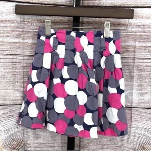Mini Boden Pink and Grey Polka Dot Pleated Skirt Size 4-5Y - Picture 1 of 9