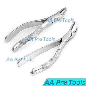 Dentalextraktionszange 150er & 151er Chirurgische Zahn Pedo Extraktion 2er Set - Bild 1 von 3