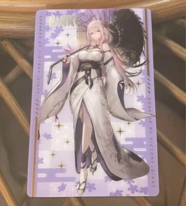 Tarjeta de metal Goddess of Victory Nikke Kyouto Limited Area Defense Battle Gun Girl - Imagen 1 de 2