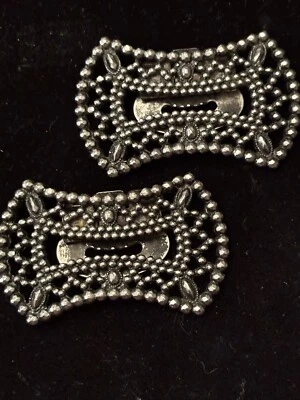 Deco Hebillas para Zapatos Estilo Aleta Punta Puntera Juegos con disfraces Steampunk Gótico Foto 1 de 4