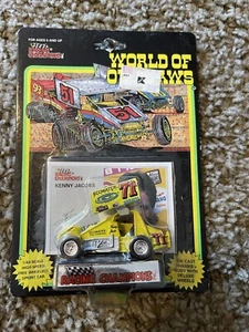 1993 Racing Champions World Of Outlaws Diecast 1:64 Kenny Jacobs #71 Car - Picture 1 of 9