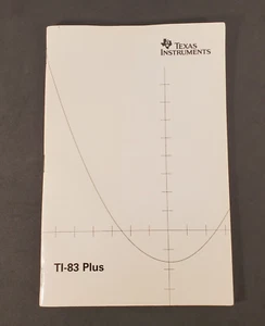 Texas Instruments TI-83 Plus Manual (Calculator Manual only) 2007 - Picture 1 of 2