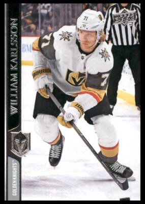 2020 Upper Deck #179 William Karlsson Vegas Golden Knights Hockey Card - Image 1 of 2