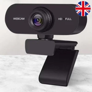 USB HD 1080P/2K Web Camera Plug and Play with Microphone PC Webcam for PC/Laptop - Afbeelding 1 van 18