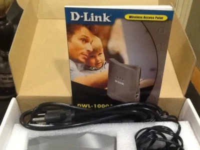 D-Link Wireless Access Point DWL-1000AP. 802.11b 2.4 - 2.4835 GHz 11 Mbps - Image 1 of 4