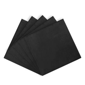 Black 2 PLY Bar Beverage Cocktail Napkins Party 250 Pack - Picture 1 of 2