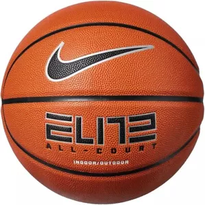 NIKE Elite Pallacanestro All-Court, Ambra Argento/Nero, Più Taglie Opt. Pompa - Foto 1 di 12