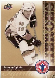JAROME IGINLA 2009/10 UPPER DECK national hockey card day HCD11  CALGARY FLAMES