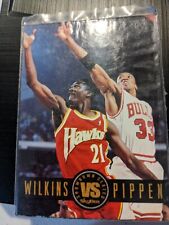 1994 Skybox Basketball Wilkins vs Pippen
