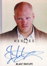 Heroes Archives Blake Shields as Flint Gordon Autograph Card