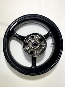 2007 Suzuki GSXR750 Rear Wheel Rim Hub OEM Black 64111-01H00-019 GSXR 750 - Picture 1 of 4
