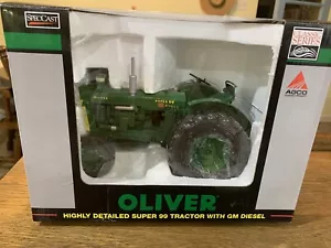 Spec Cast 1/16 Oliver  Super 99 With GM Diesel. Green Wheels. NIB. - Picture 1 of 7