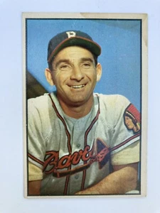 1953 Bowman # 5 Sid Gordon Boston Braves Vg - Picture 1 of 2