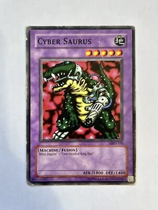 Cyber Saurus MRD-105 Unlimited Common Metal Raiders Yugioh! Card HP - Picture 1 of 6