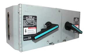 Siemens V7E3611 Panelboard Switch | 30/30A 600V 3P 3Ph Fusible Class R Fuses - Picture 1 of 11