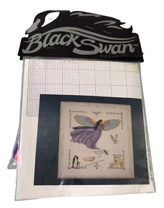 Black Swan Designs Aurora Guardians of Nature Cross Stitch Kit Angel w/Thread - Picture 1 of 5