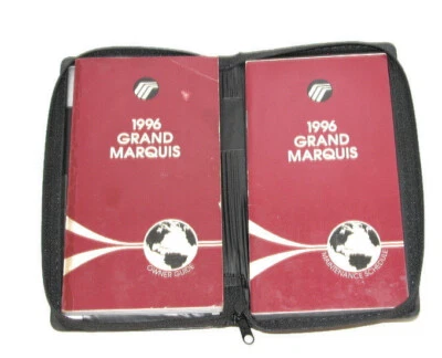 Mercury Grand Marquis 1996 guantera original de fábrica manual del propietario cartera Foto 1 de 4