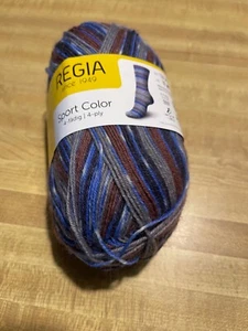 Regia Sport Color washable wool Sock Yarn 1323 - Picture 1 of 2