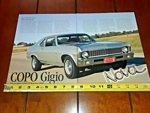 1970 COPO LT1 350 NOVA ARTICOLO ORIGINALE 2005 - Foto 1 di 12