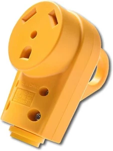 30 AMP RV Receptacle Plug RV 30 AMP Plug Electrical Plug Adapter with Handle - Picture 1 of 3