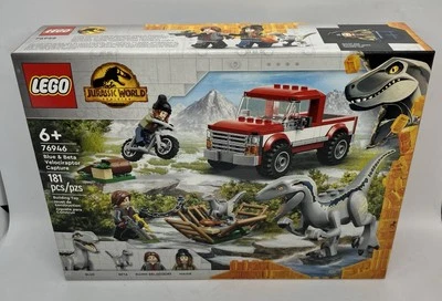 LEGO 76946 Jurassic World Dominion Blue & Beta Velociraptor Capture New 2022! - Image 1 of 2