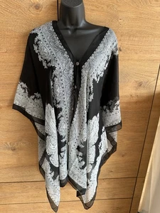 Poncho-Schal Strandmode Überwurf Tunika Kaftan Sonnenschutz - Bild 1 von 4