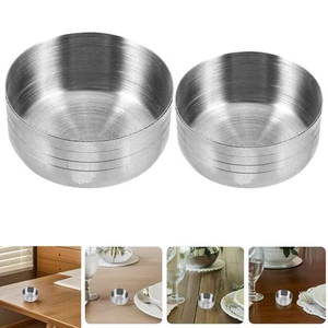 2 Pcs Cocktail Shaker Lid Cup Seal for Cocktails Barware Utensils Essentials - Picture 1 of 12