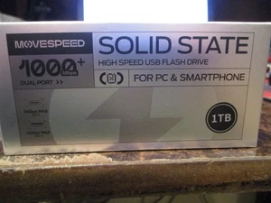 MoveSpeed Solid State 1TB High Speed USB Flash Drive - Picture 1 of 1