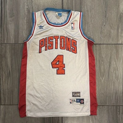 Vintage NBA x Adidas Detroit Pistón Joe Dumars Jersey Size XXL (see Pictures)  - Image 1 of 4