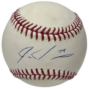 Ike Davis Signed Autographed ROMLB Baseball New York Mets LSCM COA - Picture 1 of 2
