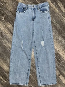 Levi’s Wide Leg Light Denim Jeans Girls Size 14 Regular - Picture 1 of 3