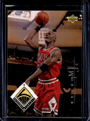 1998-99 Upper Deck Michael Jordan Career Collection MJ Retro 95-96 #42 Bulls - Image 1 of 2