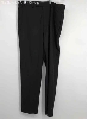 Pantalones de vestir Lauren Ralph Lauren para hombre negros calce clásico pierna recta talla 36X34 Foto 1 de 4