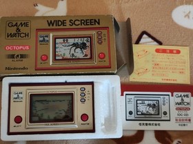 gamewatch Nintendo Game Watch Octopus Oc-22 Widescreen Japan