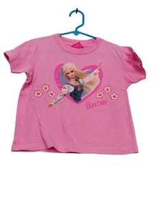 Vintage 1996 Barbie Mattel T-Shirt Youth Kids Size (4-5) rare - Picture 1 of 8