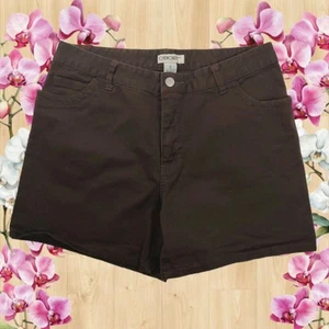 Cherokee 5" Braune Lässige Chino Kruz Hose aus Twill Damen Größe 12/30 - Picture 1 of 10