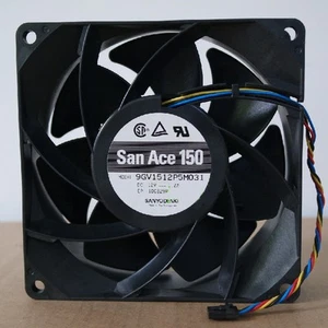 Pour SANYO 9GV1512P5M031 12V 1.2A 150*150*50mm Ventilateur de refroidissement volume coup de vent 4 fils-5 broches - Photo 1/2