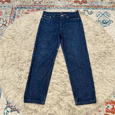 A.P.C. Jeans lavagem escura tamanho 32 - Imagem 1 de 4