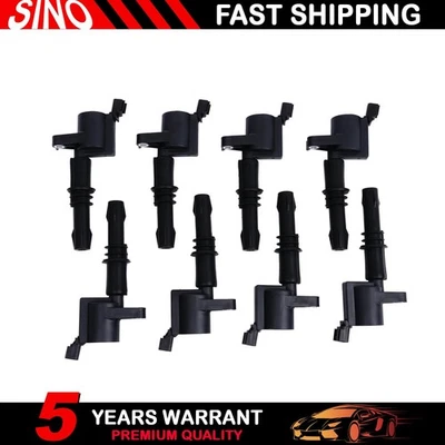 8pcs Ignition Coils DG511 For Ford Expedition F-150 2004 2005 2006 2007 2008 - Image 1 of 4