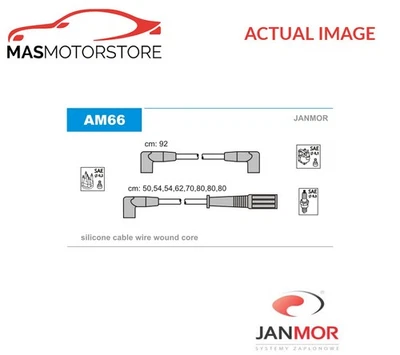 IGNITION CABLE SET LEADS KIT JANMOR AM66 P FOR JEEP GRAND CHEROKEE I 5.2L,5.9L - Image 1 of 4